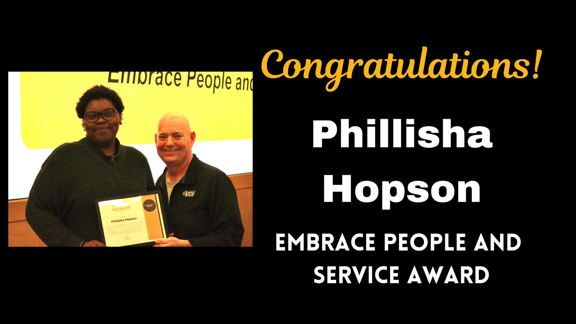 Photo of award winner.