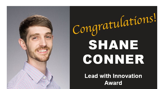 Shane Conner  - Lead with Innovation Award